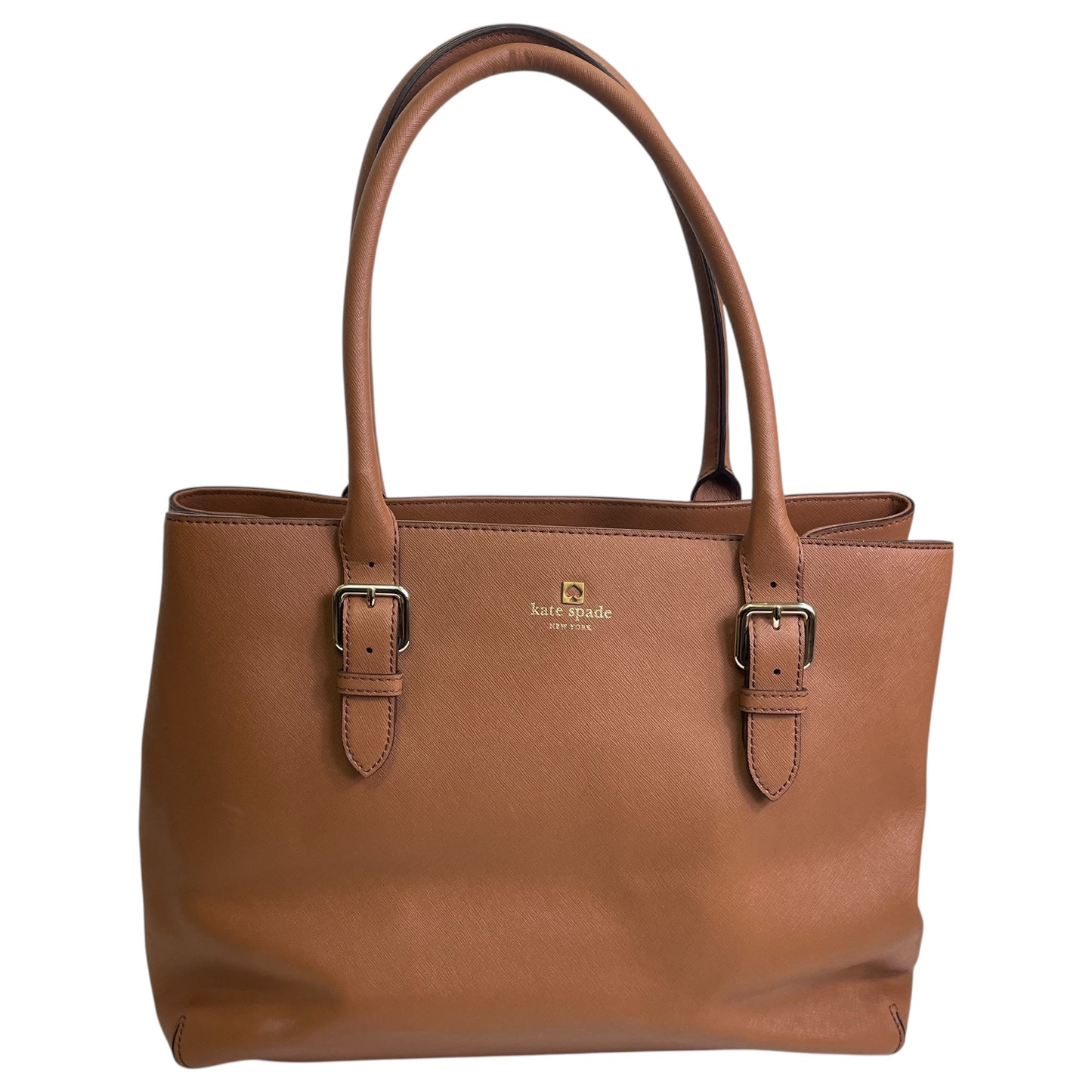 Handbag Designer By Kate Spade In Brown, Size:Large