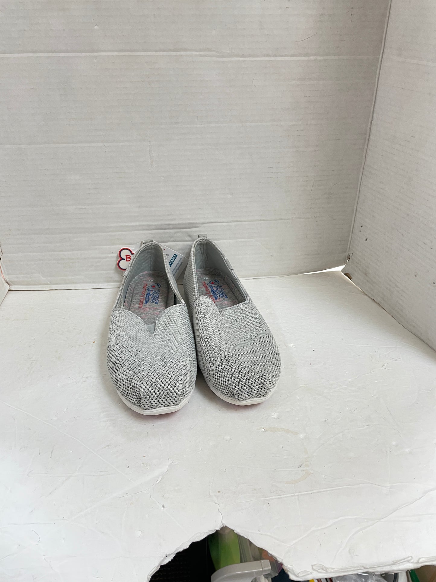 Shoes Flats By Bobs In Grey, Size:9