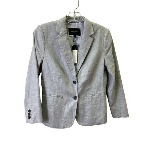 Blazer By Banana Republic In Grey, Size:Xs