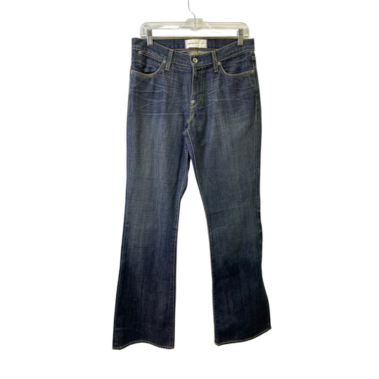 Jeans Flared By Paper Denim Cloth In Blue, Size:12