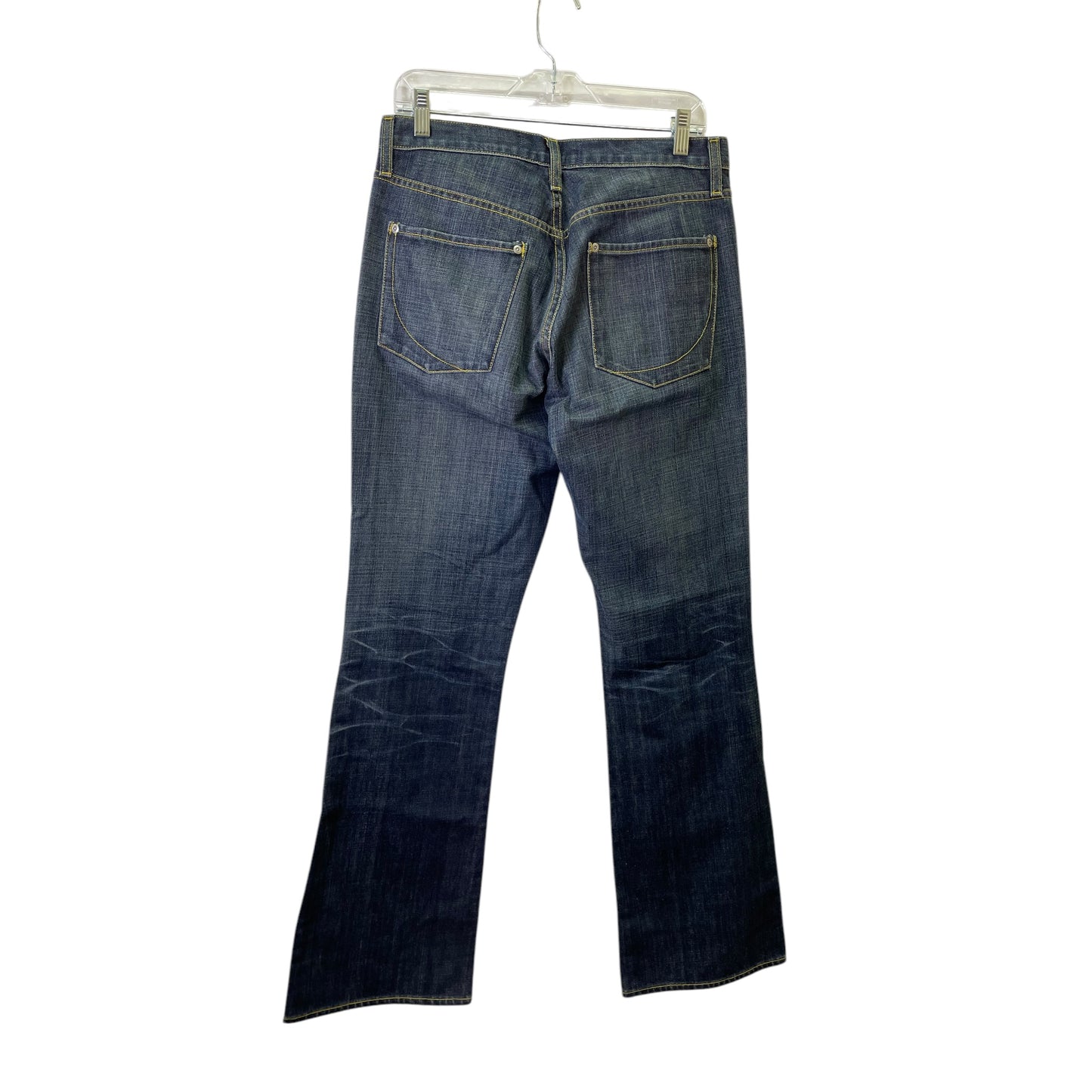 Jeans Flared By Paper Denim Cloth In Blue, Size:12