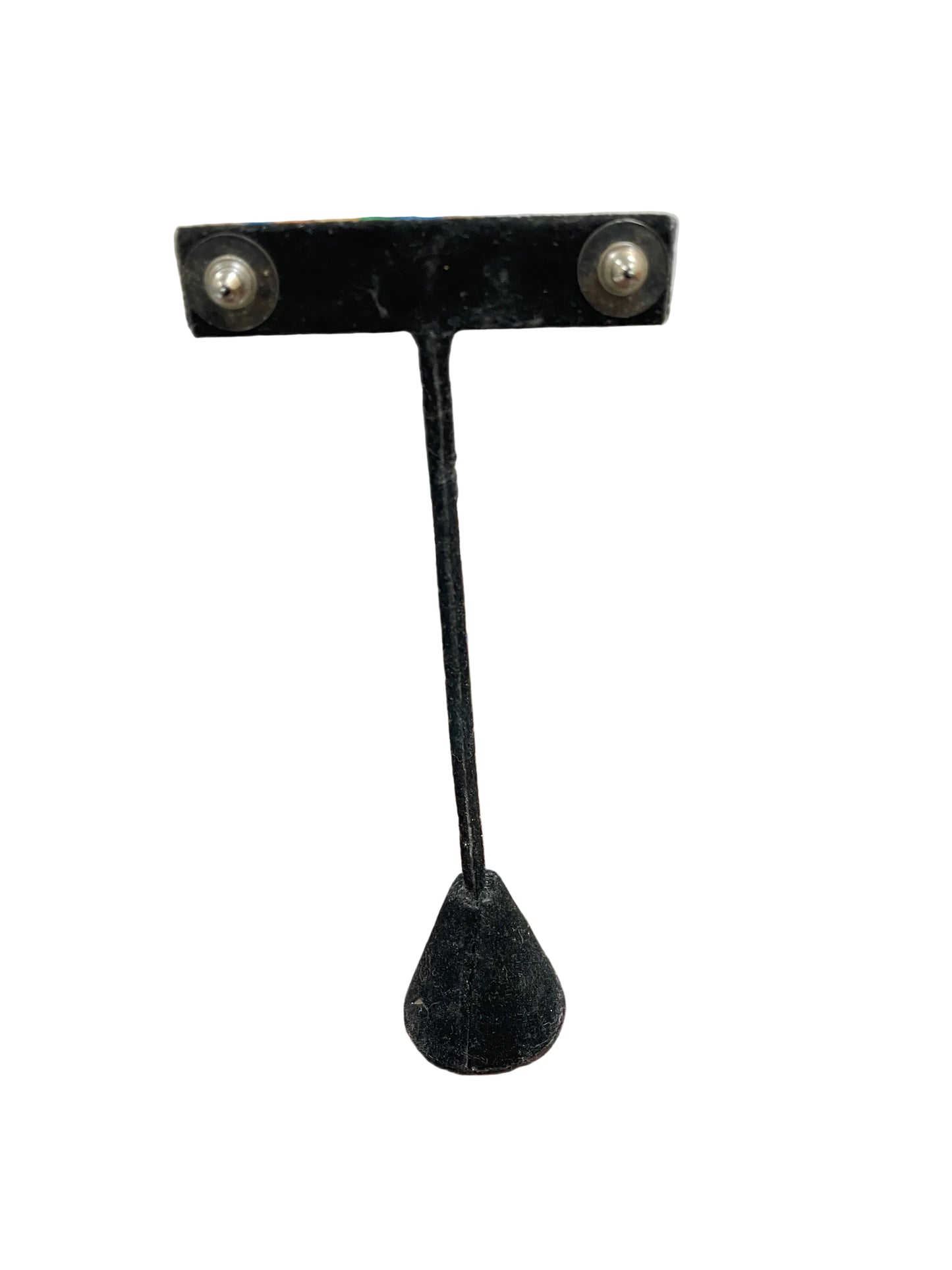 Earrings Stud By Cme In Gold & White