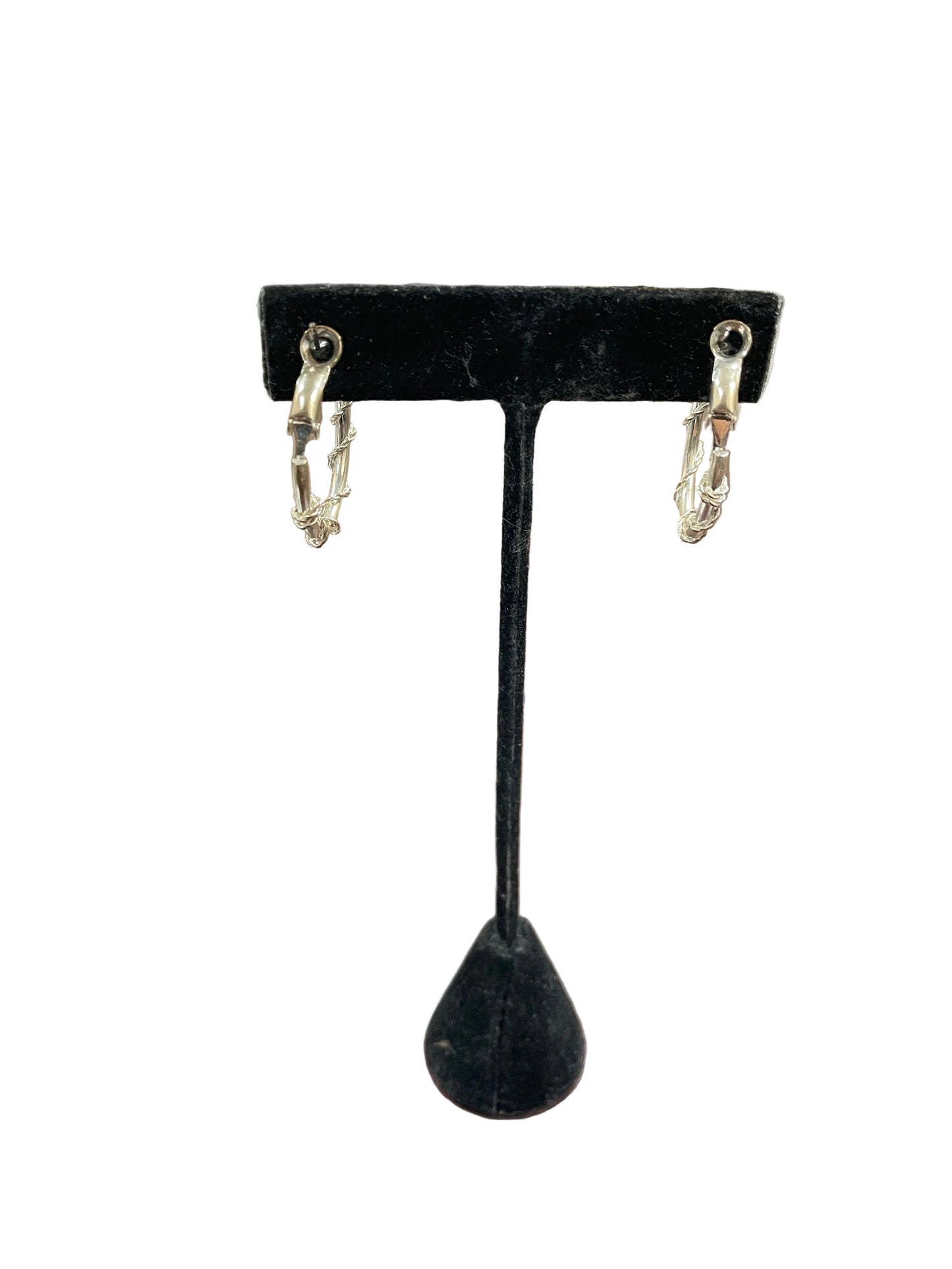 Earrings Hoop By Clothes Mentor In Silver
