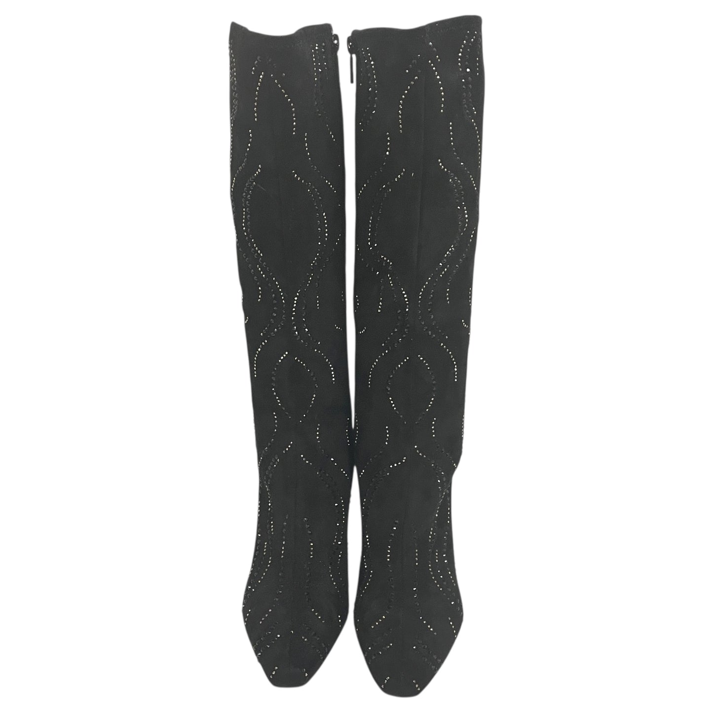 Boots Mid-Calf Heels By Impo In Black, Size:7.5