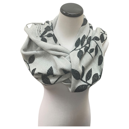 Scarf Long By Cejon In Black & Grey