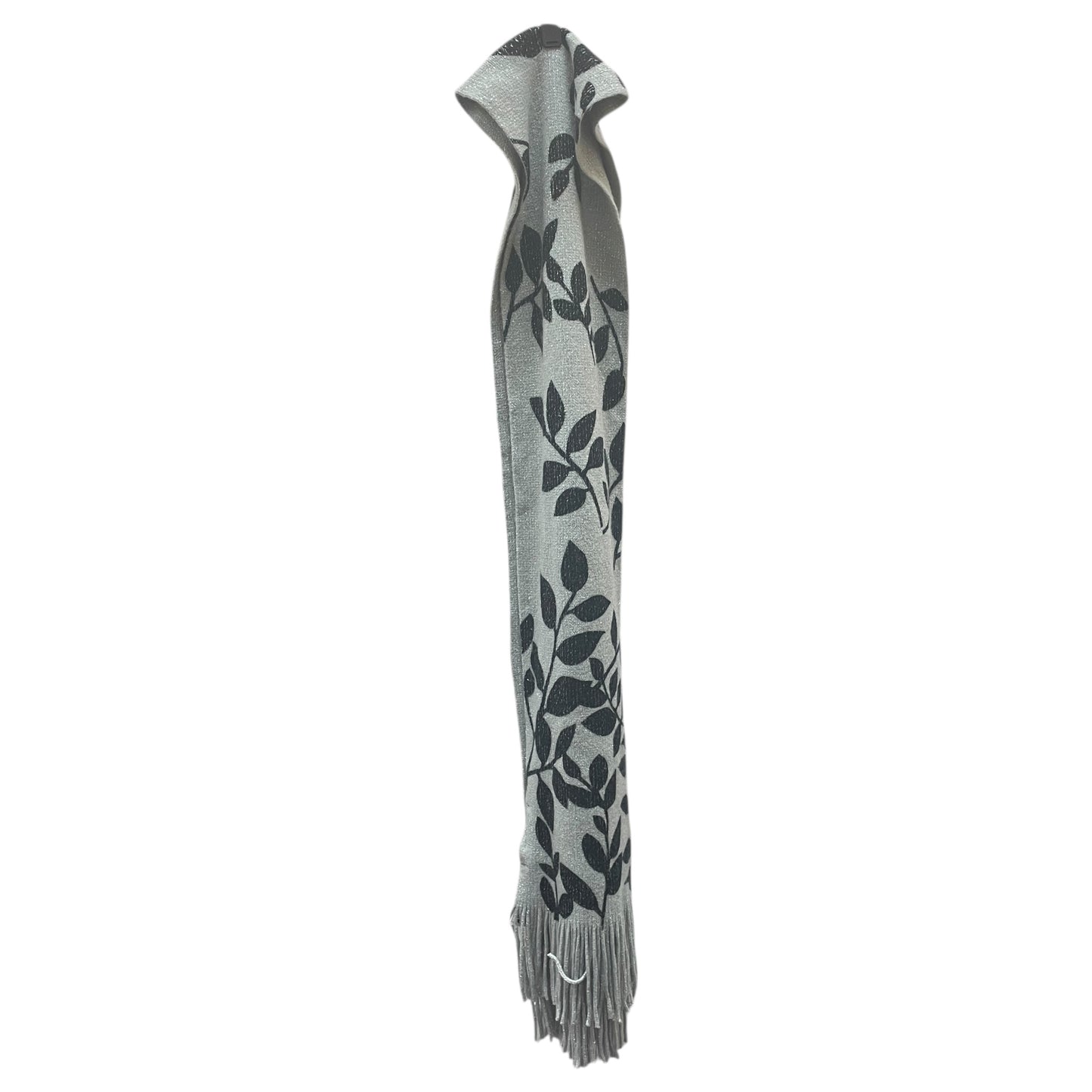 Scarf Long By Cejon In Black & Grey