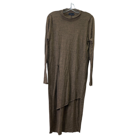 Tunic Ls By Zara In Tan, Size:M