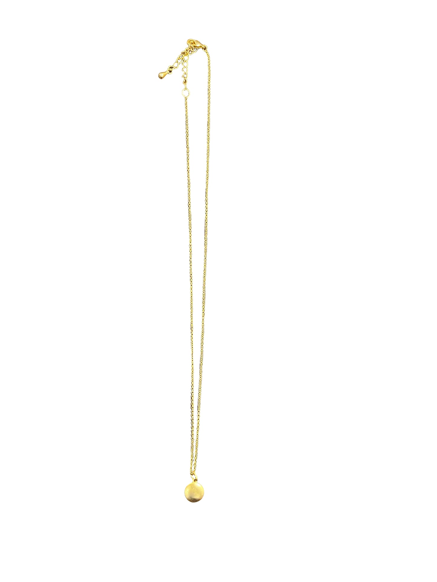Necklace Pendant By Clothes Mentor In Gold