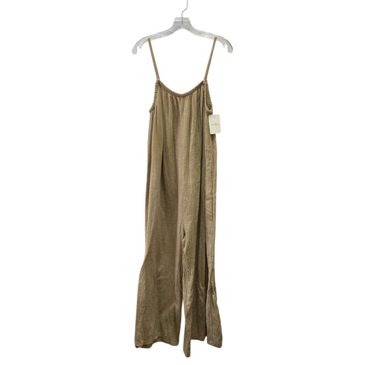 Jumpsuit By Willow In Tan, Size:16