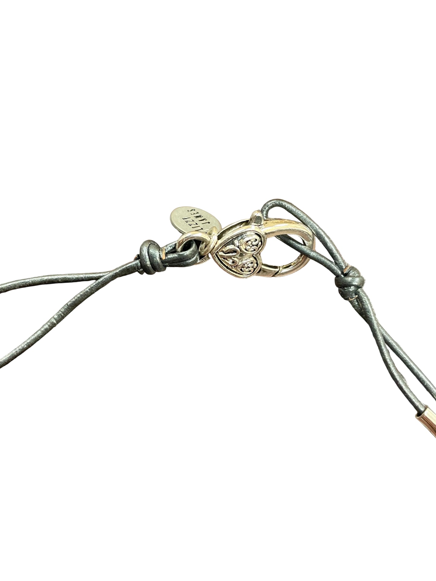 Necklace Choker & Collar By Lizzy James In Grey & Silver