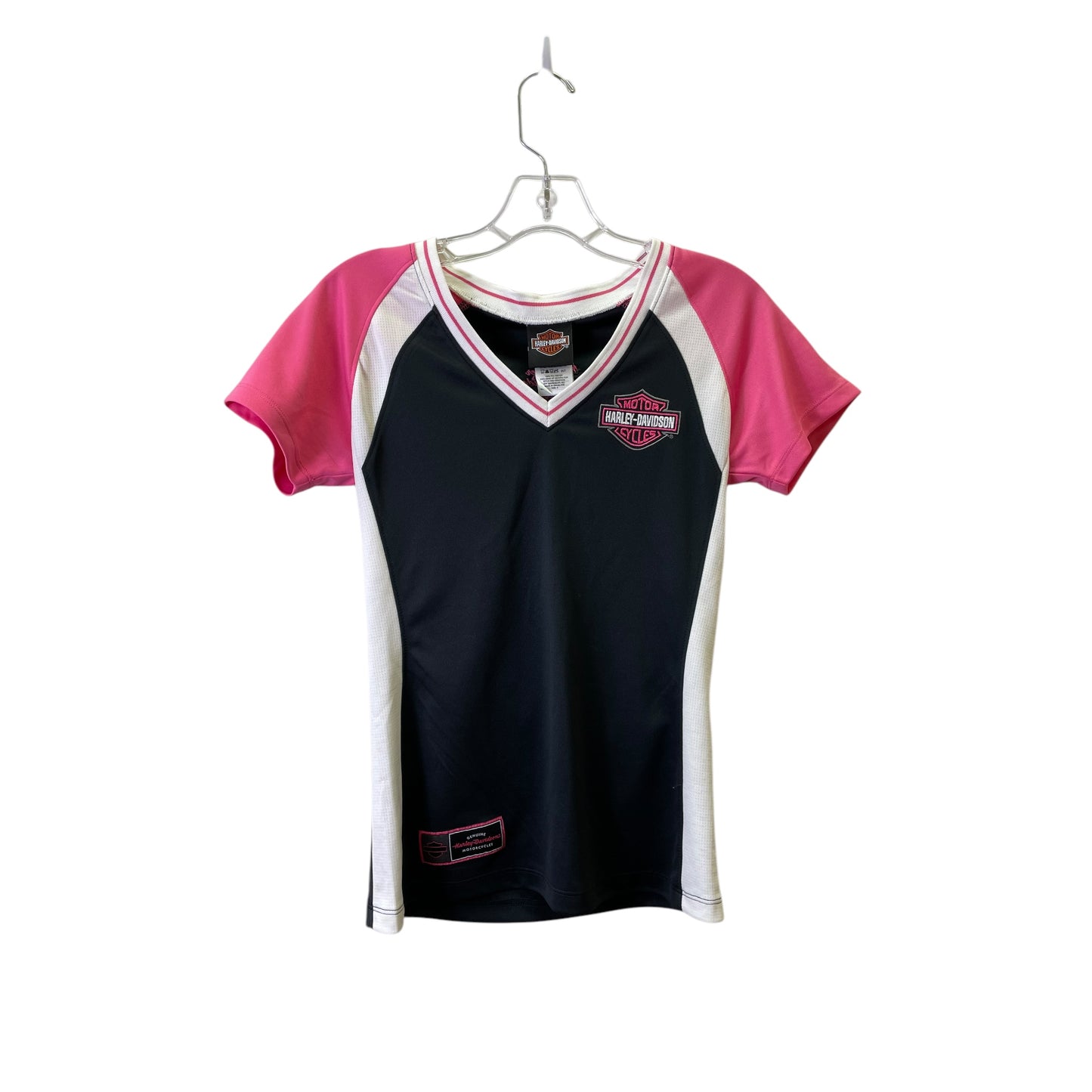 Top Ss By Harley Davidson In Pink & White, Size:S