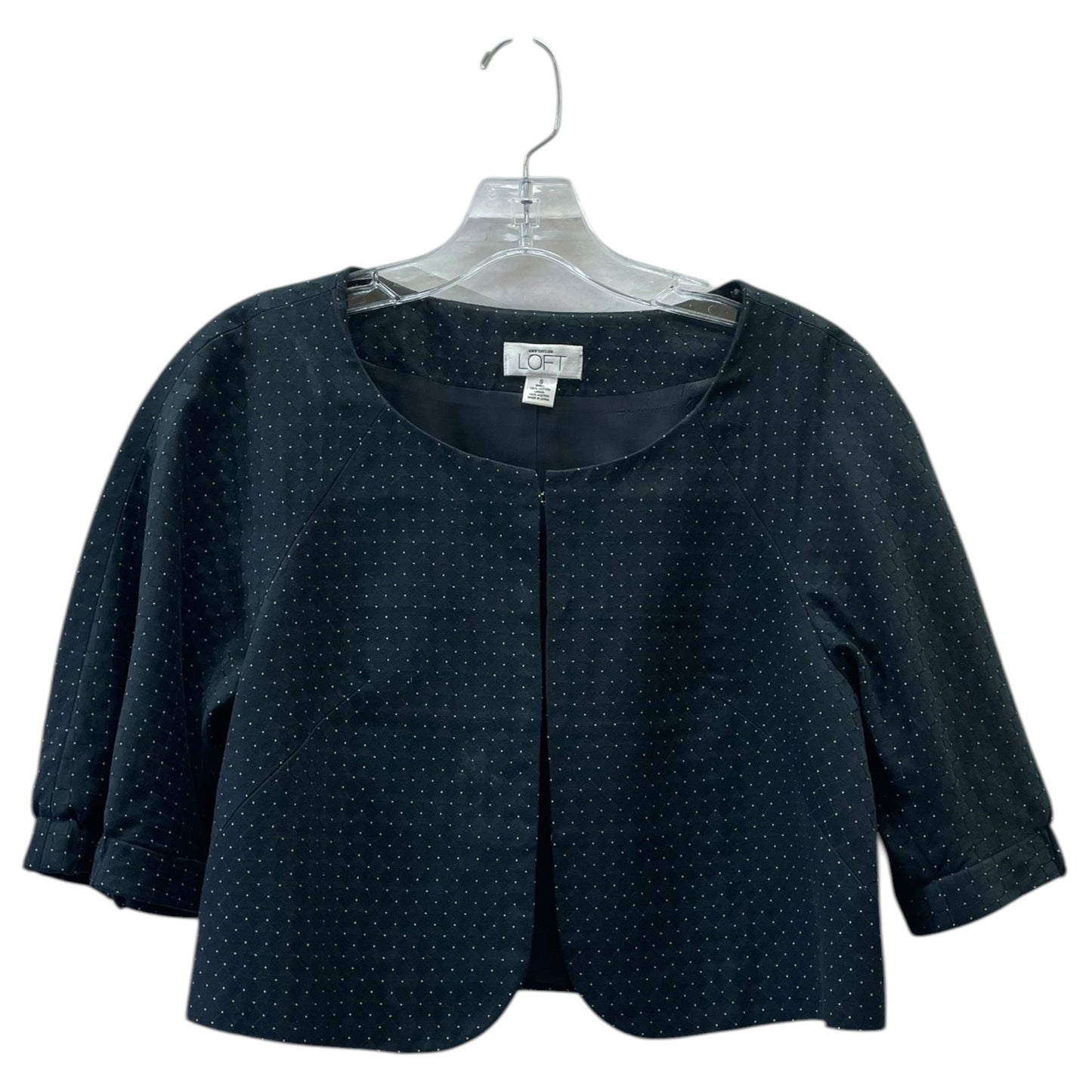 Blazer By Loft In Black & White, Size:S