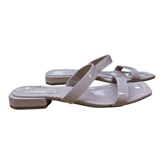 Sandals Flats By Mix No 6 In Pink, Size:7.5