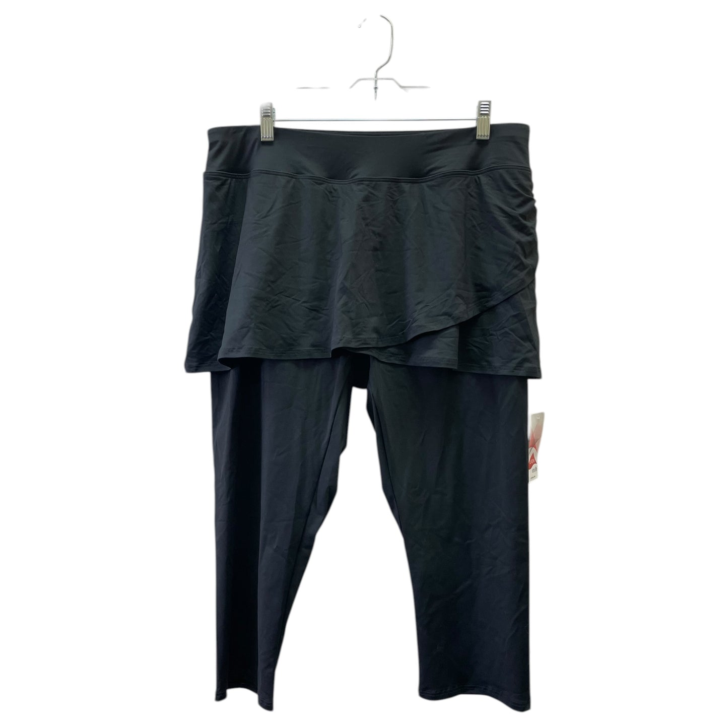 Athletic Leggings By Lands End In Black, Size:Xl