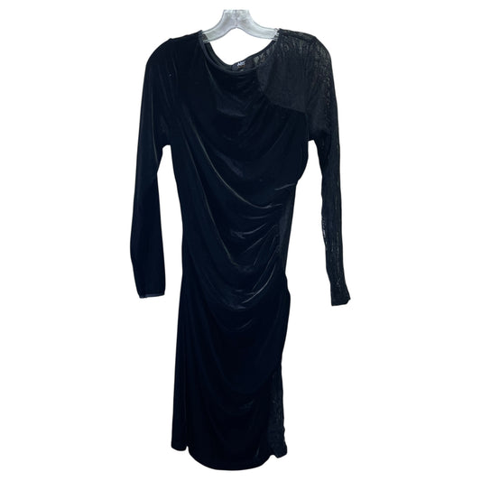 Dress Party Midi By Abs In Black, Size:L