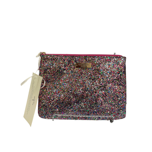 Clutch Designer By Kate Spade In Pink & Purple, Size:Medium