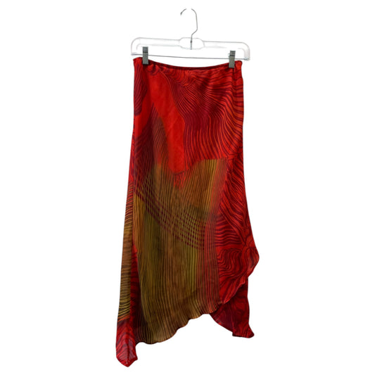 Skirt Maxi By Clothes Mentor In Red, Size:L