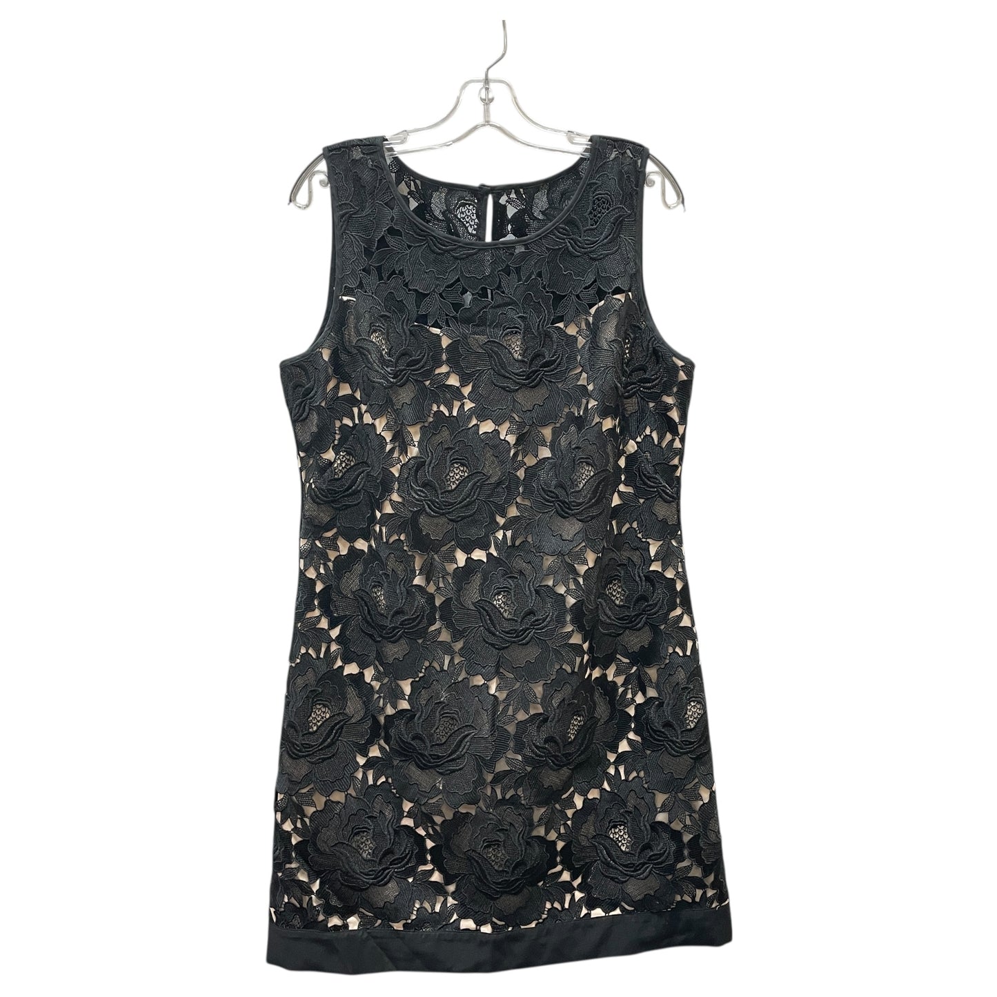 Dress Party Midi By White House Black Market In Black, Size:14