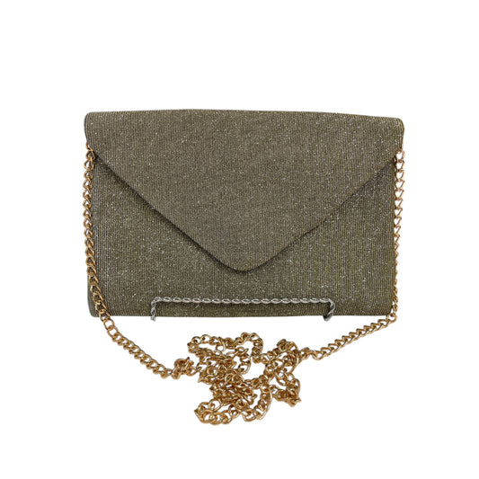 Clutch By A New Day In Gold, Size:Small