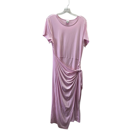 Dress Casual Maxi By A New Day In Pink, Size:L