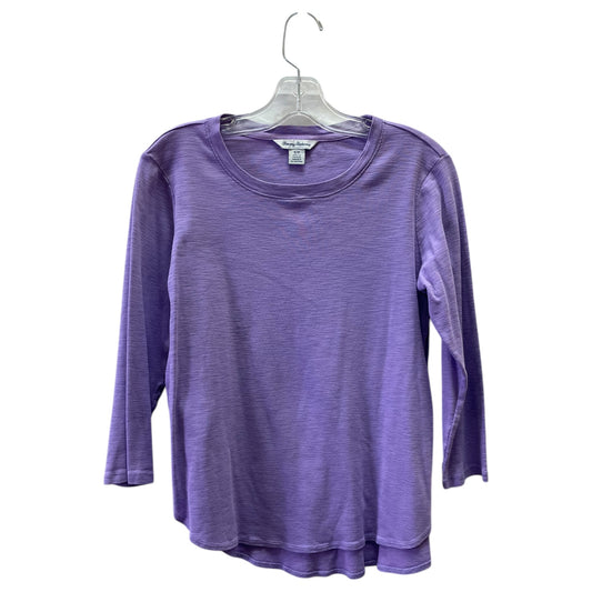 Top Ss Basic By Tommy Bahama In Purple, Size:Sp