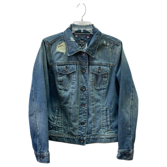 Jacket Denim By Tommy Hilfiger In Blue, Size:Xl