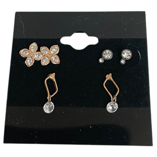 Earrings Other By Cmf In Gold, Size:03 Piece Set