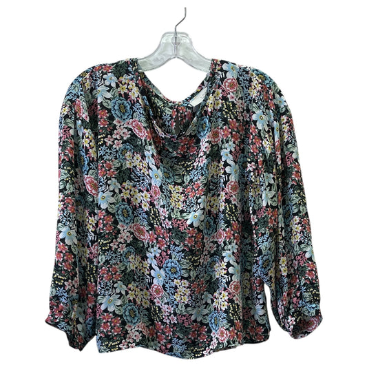 Top Ls By Loft In Floral Print, Size:M