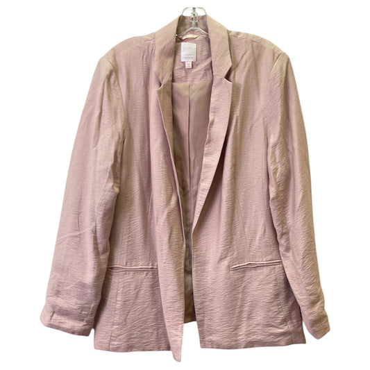 Blazer By Lauren Conrad In Pink, Size:Xxl