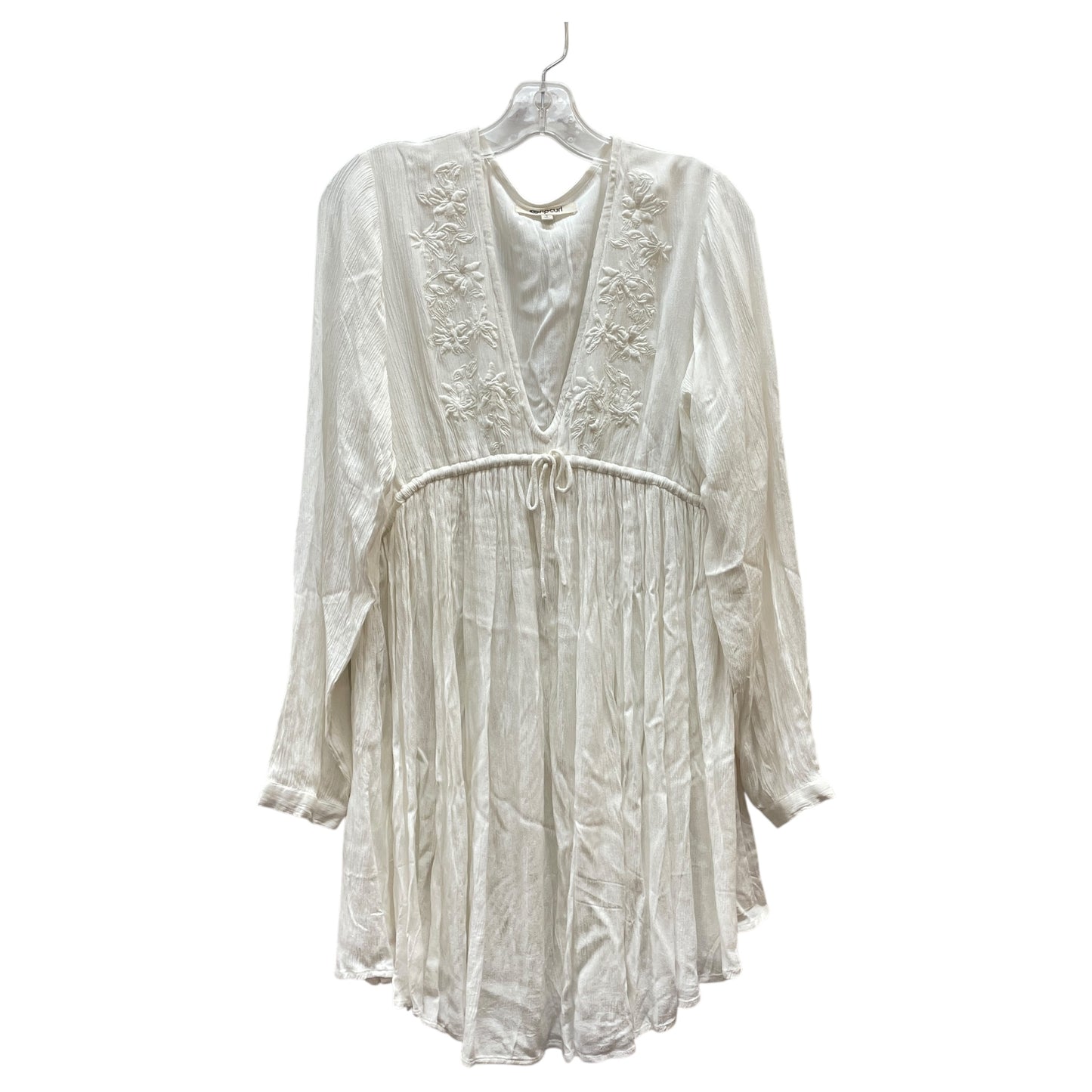 Dress Casual Short By Richard Tyler In White, Size:S