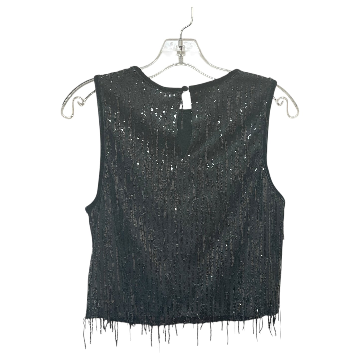 Top Sleeveless By Avec Les Filles In Black, Size:S