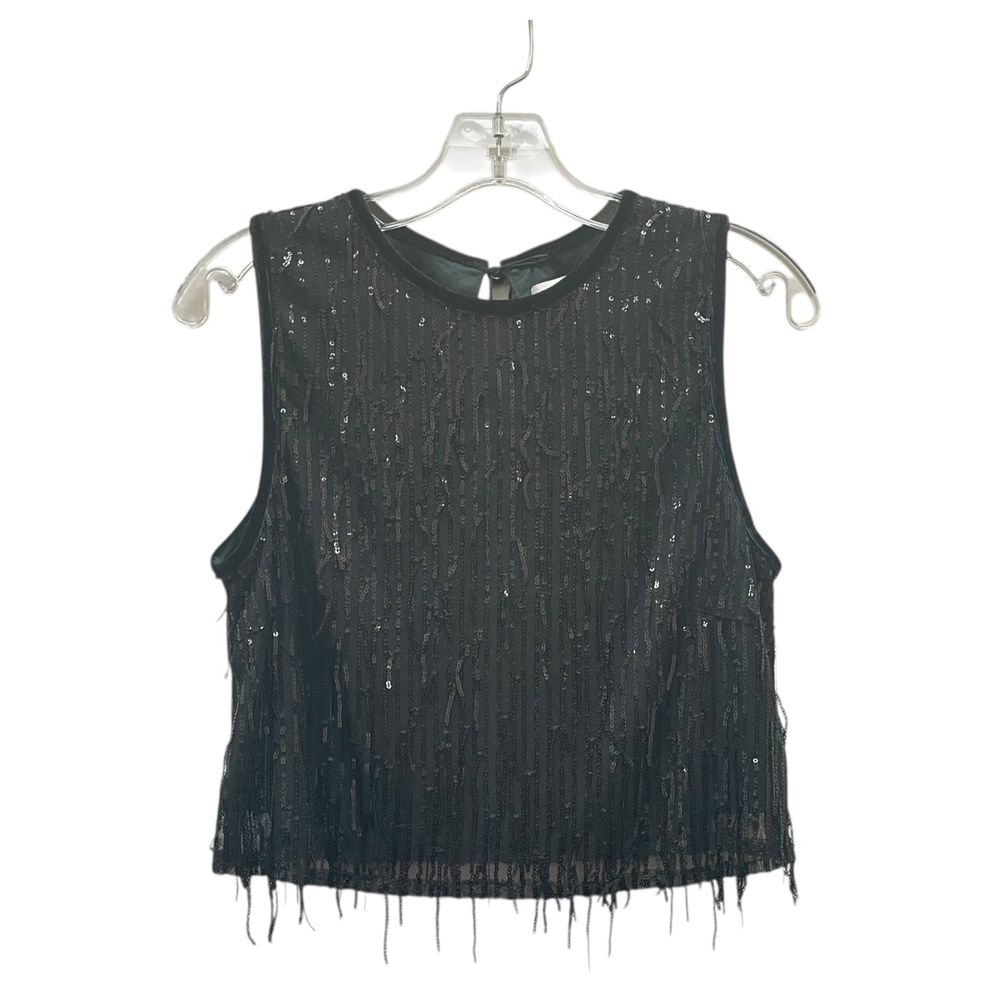 Top Sleeveless By Avec Les Filles In Black, Size:S