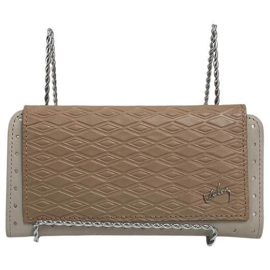 Wallet Leather By VELEZ In Beige, Size:Small