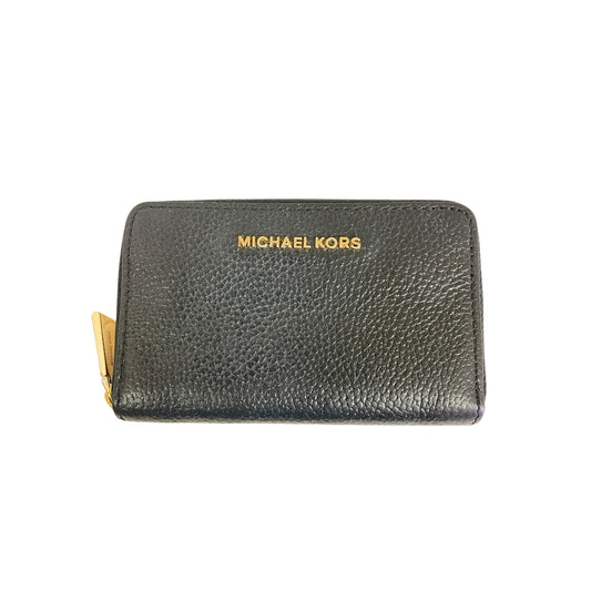 Wallet Designer By Michael Kors In Black, Size:Small