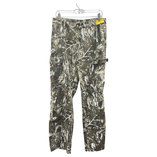 Pants Cargo & Utility By SHEIN In Camouflage Print, Size:10