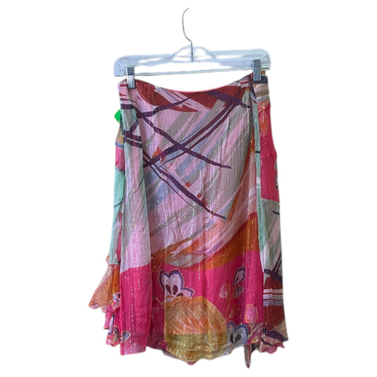 Skirt Midi By Peter Nygard In Pink, Size:10