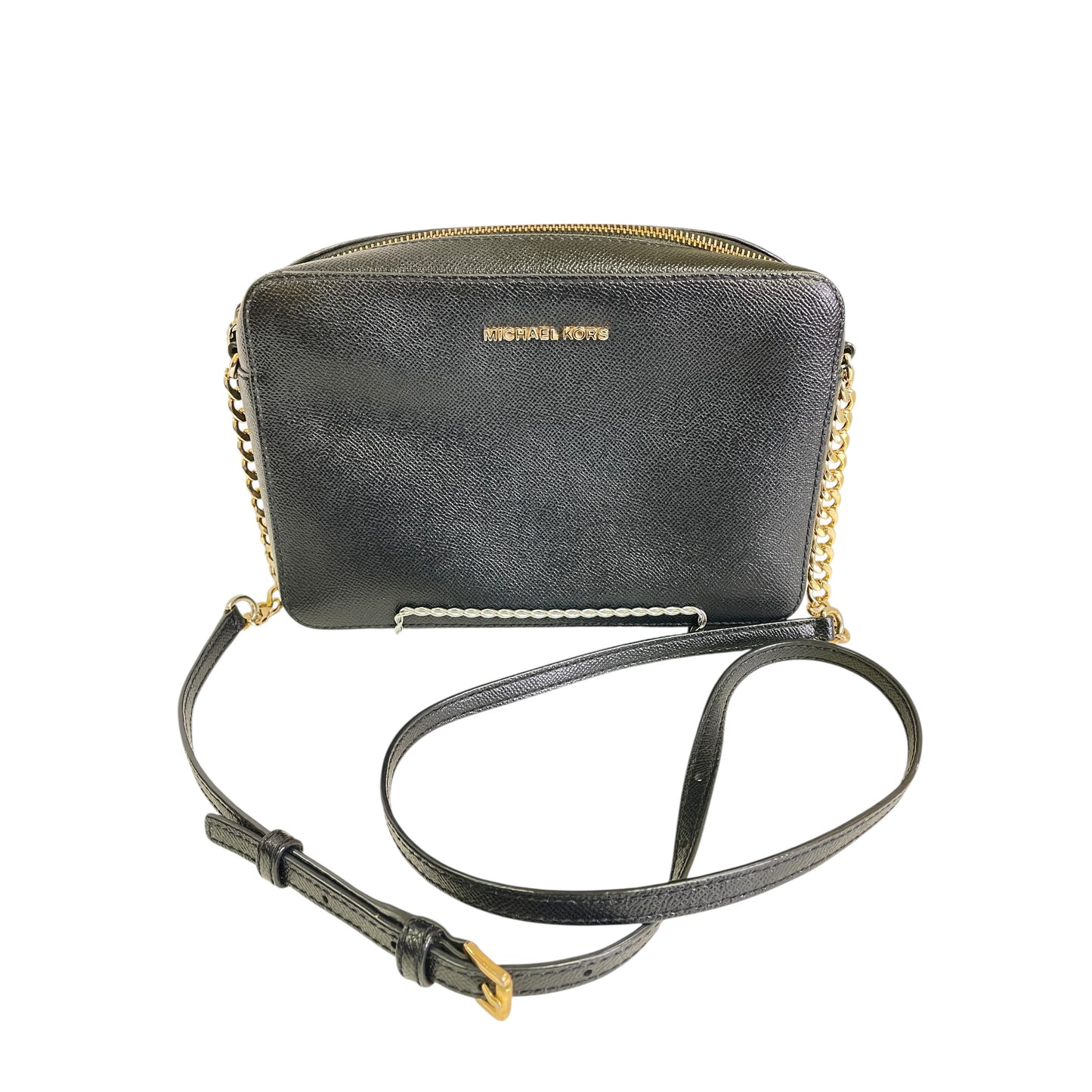 Crossbody Designer By Michael Kors In Black, Size:Small