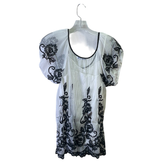 Top Ss By Nygard Peter In Black & White, Size:10