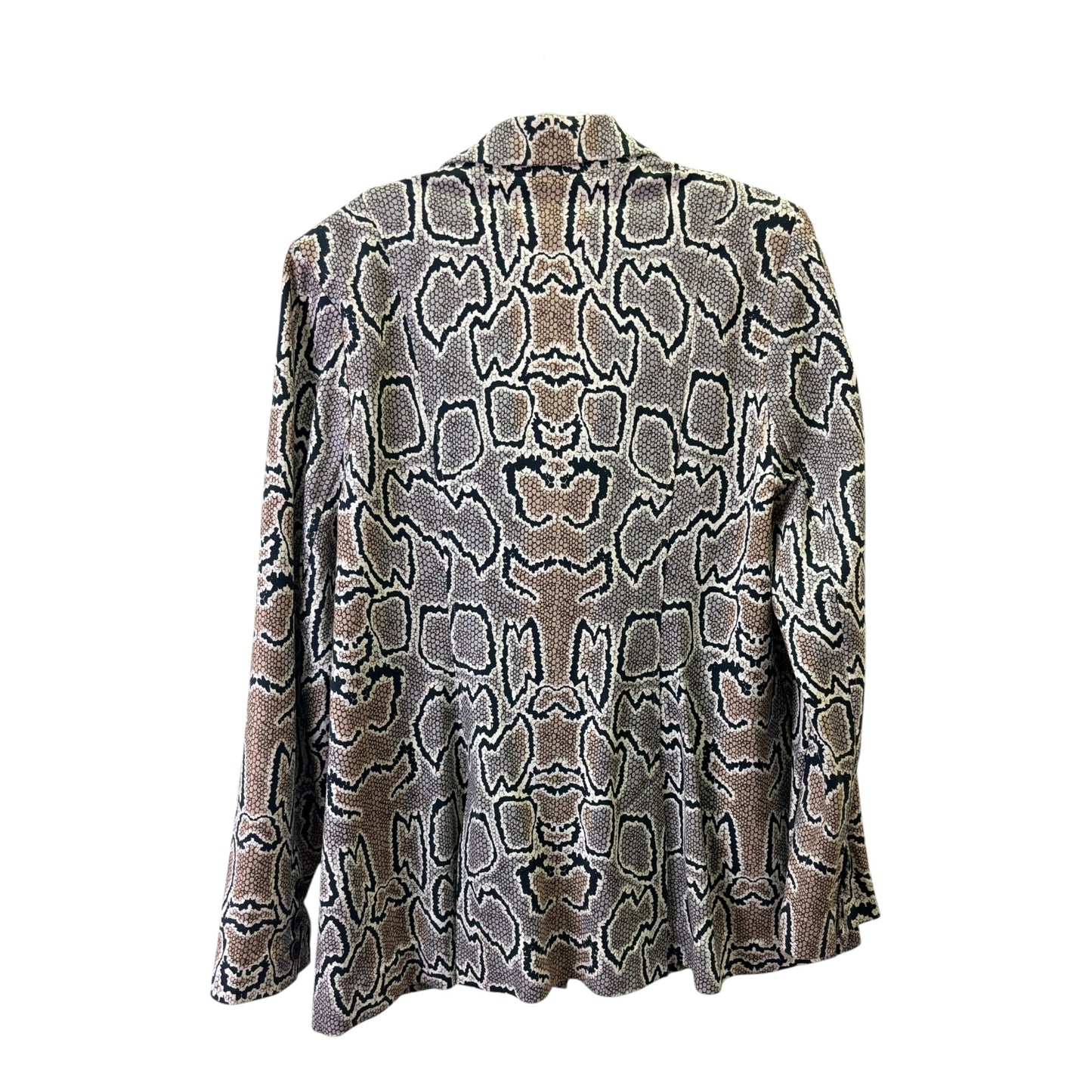 Blazer By Cabi In Snakeskin Print, Size:Xl