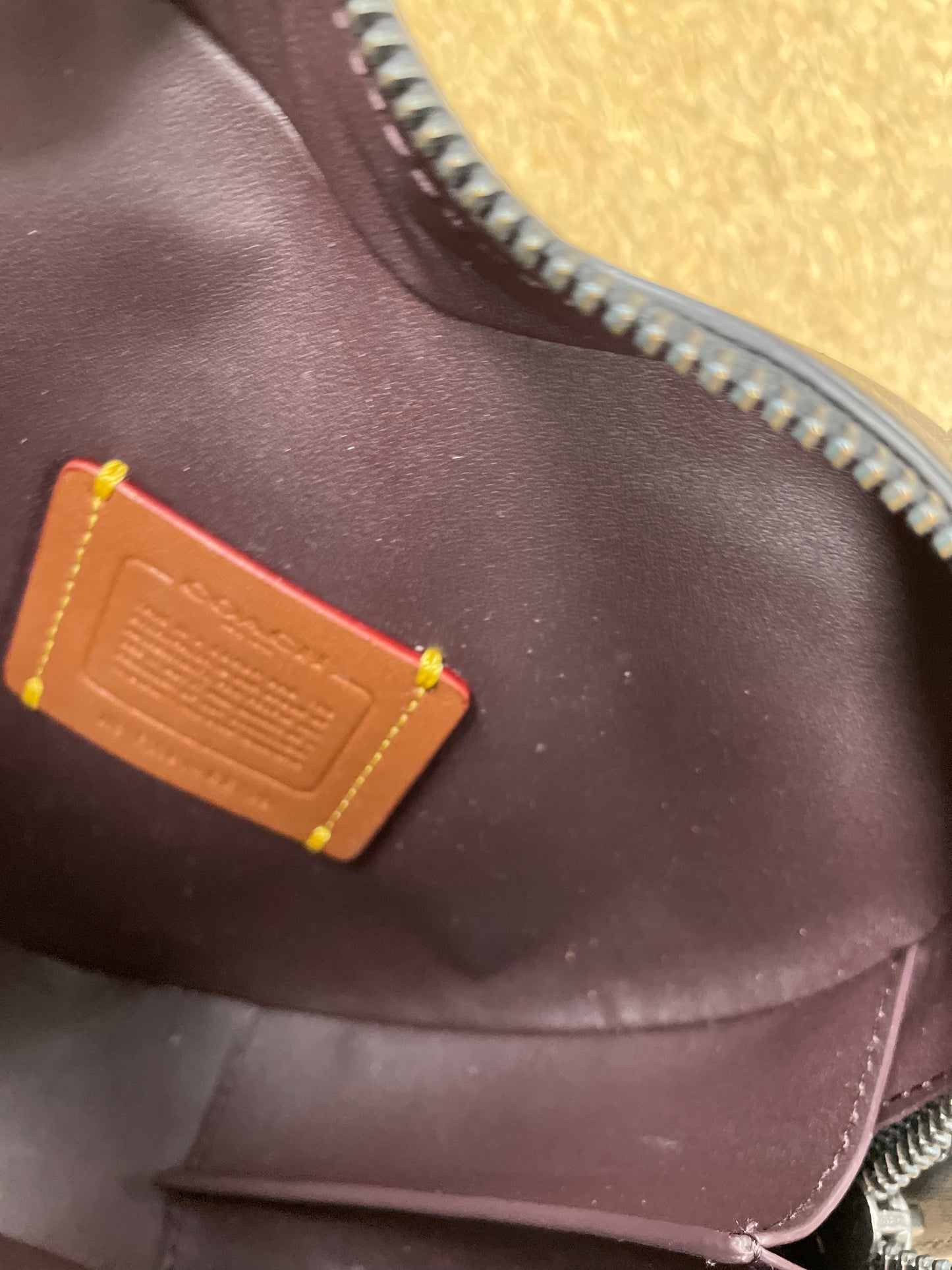 Crossbody Designer By Coach, Size: Small