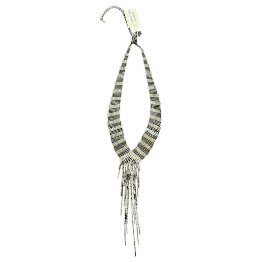 Necklace Designer By Natasha In Silver