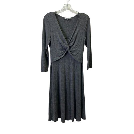 Dress Casual Midi By Jones Wear In Grey, Size:6