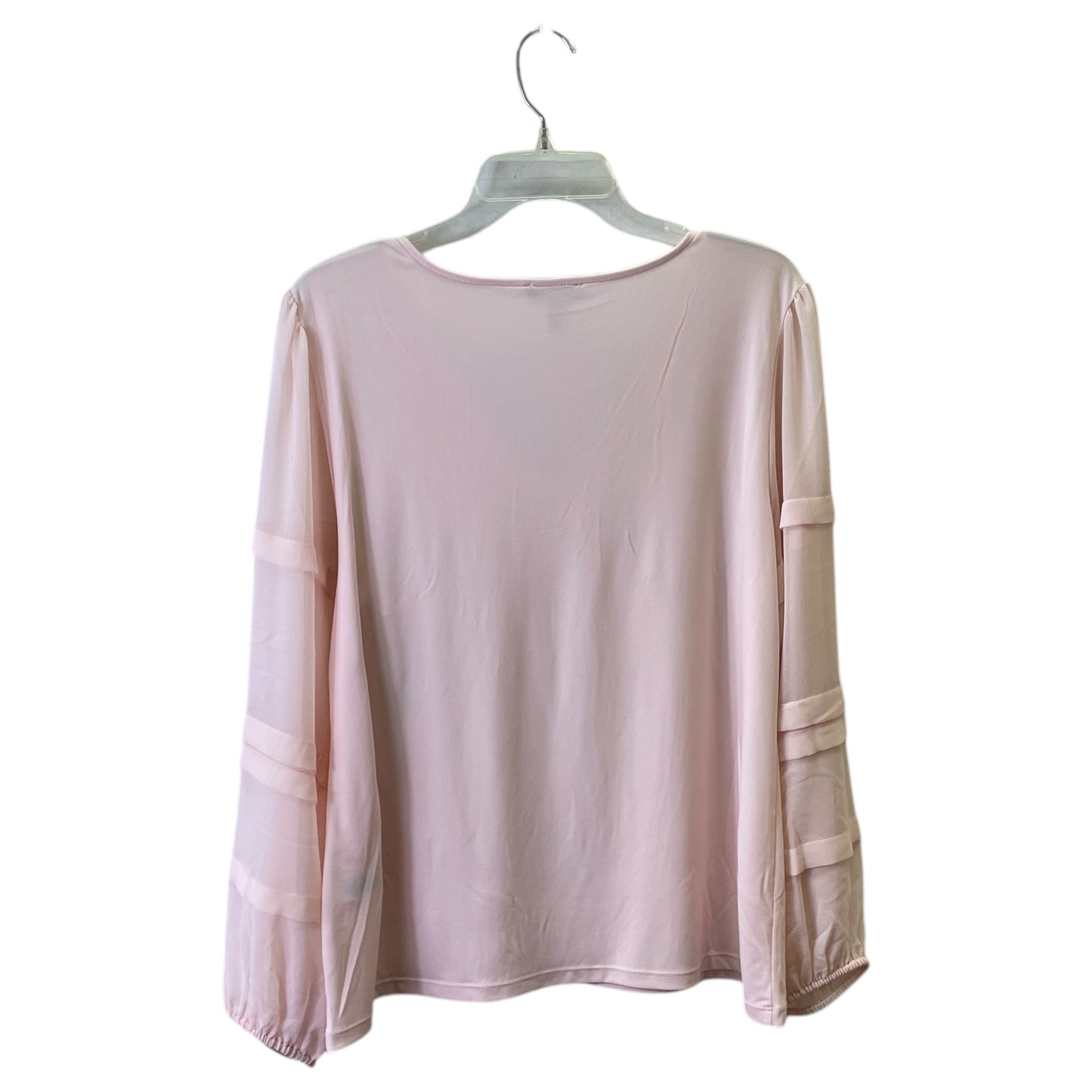 Top Ls By Calvin Klein In Pink, Size:L