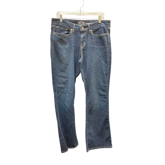 Jeans Flared By Levis In Blue, Size:12