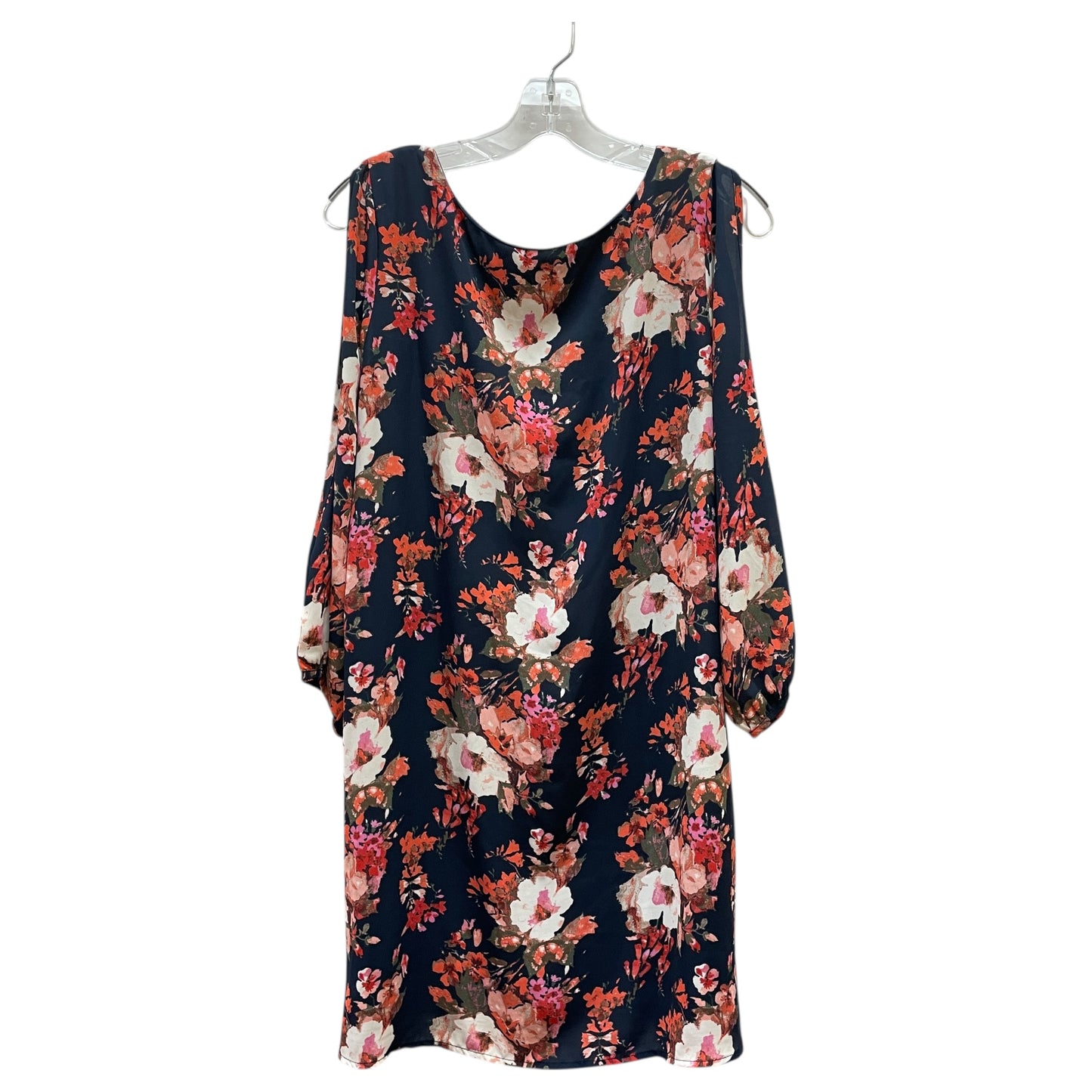 Dress Party Short By Lulus In Blue & Pink, Size:L