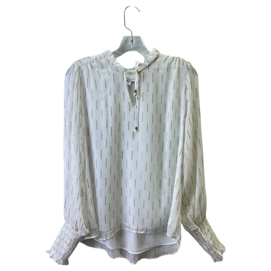 Top Ls By Maison d Amelie In White, Size:M