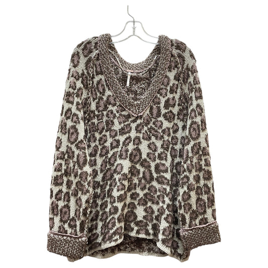 Sweater By Free People In Brown, Size:Xs