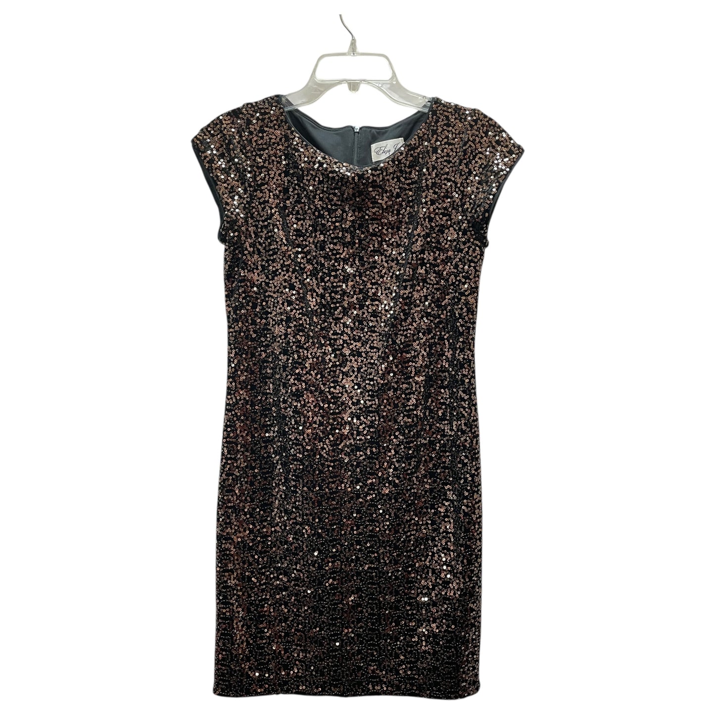 Dress Party Short By Eliza J In Gold, Size:2