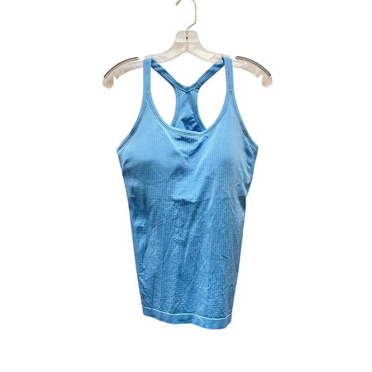 Athletic Tank Top By Lululemon In Blue, Size:M