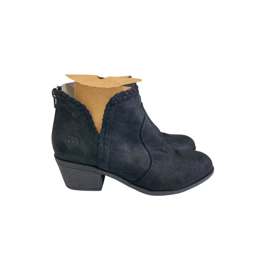 Boots Ankle Flats By Rock And Candy In Black, Size:9